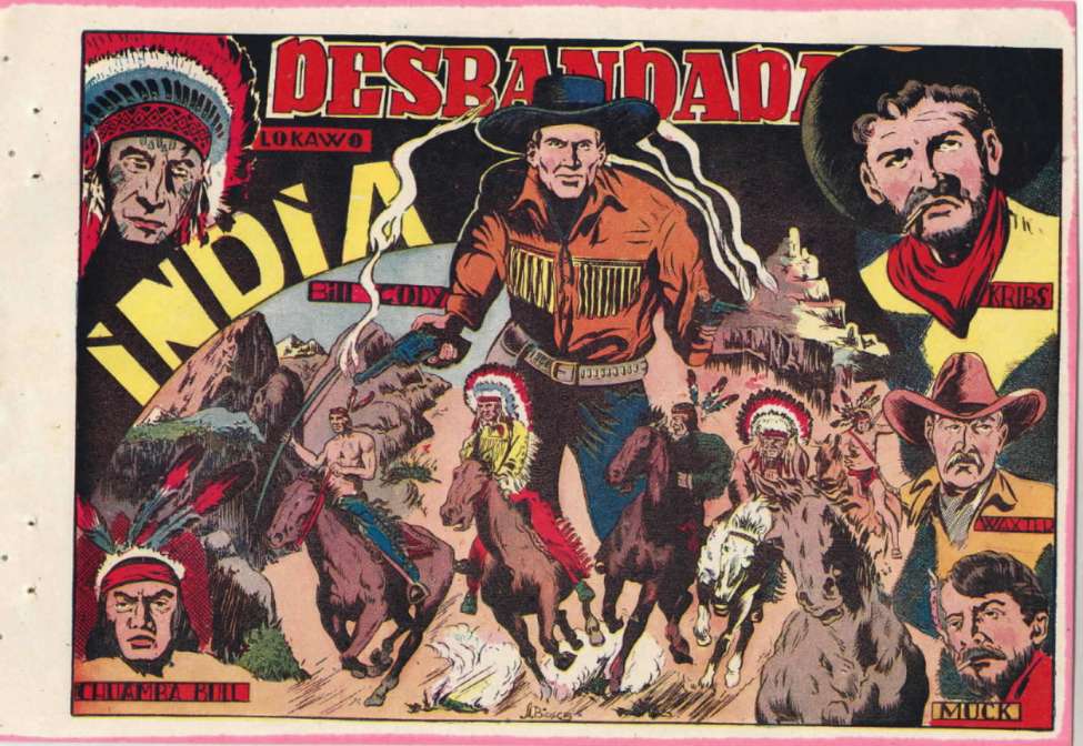 Comic Book Cover For Bill Cody 10 - Desbandada