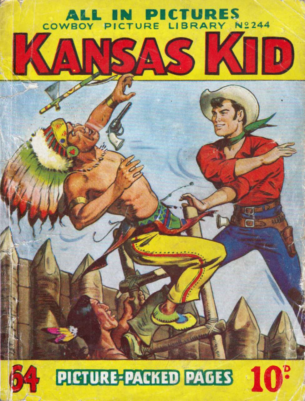Book Cover For Cowboy Picture Library 244