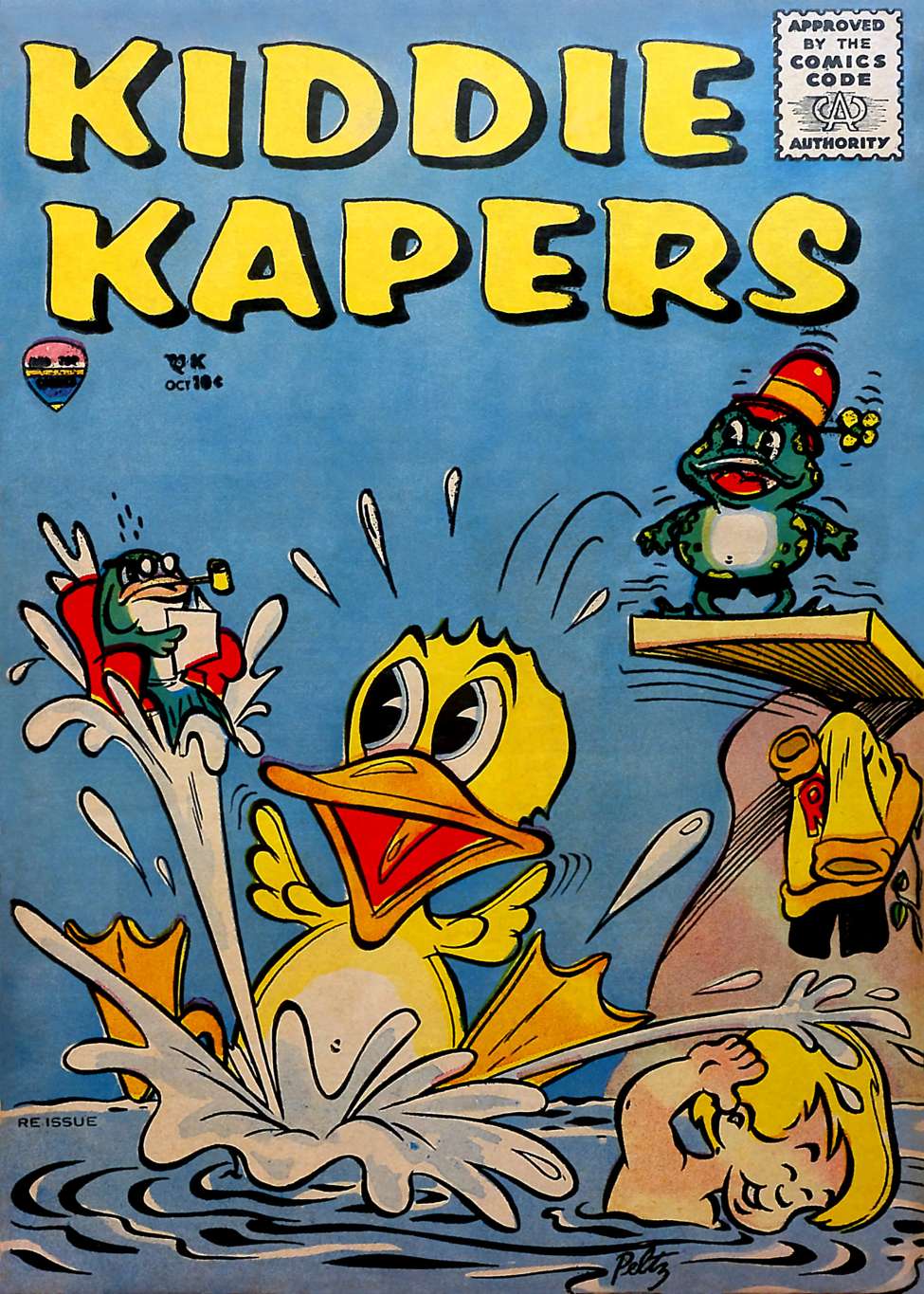 Book Cover For Kiddie Kapers 1