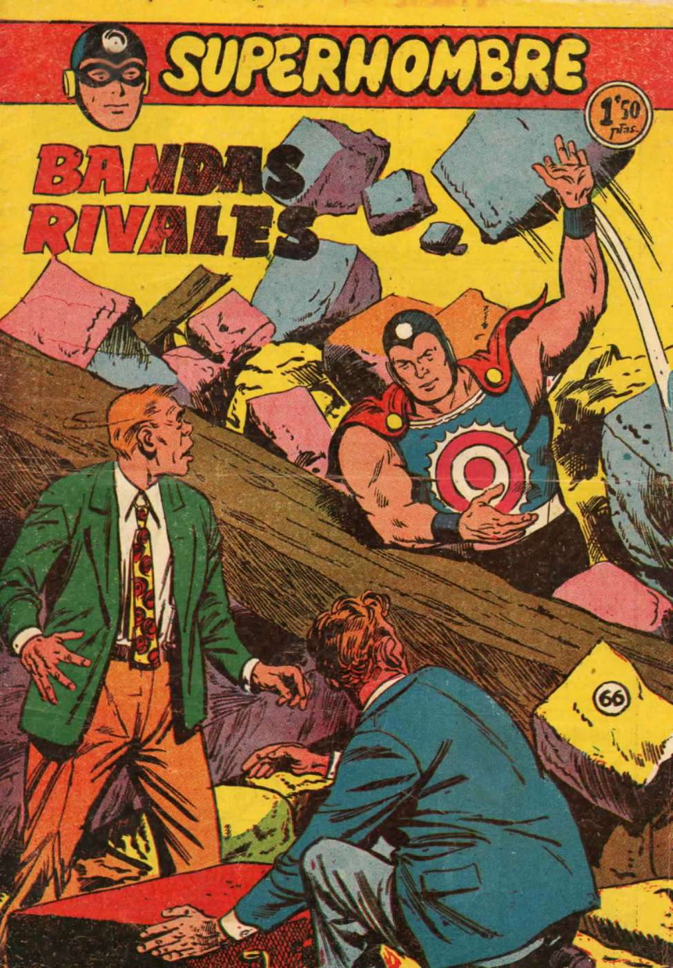 Comic Book Cover For SuperHombre 66 Bandas rivales
