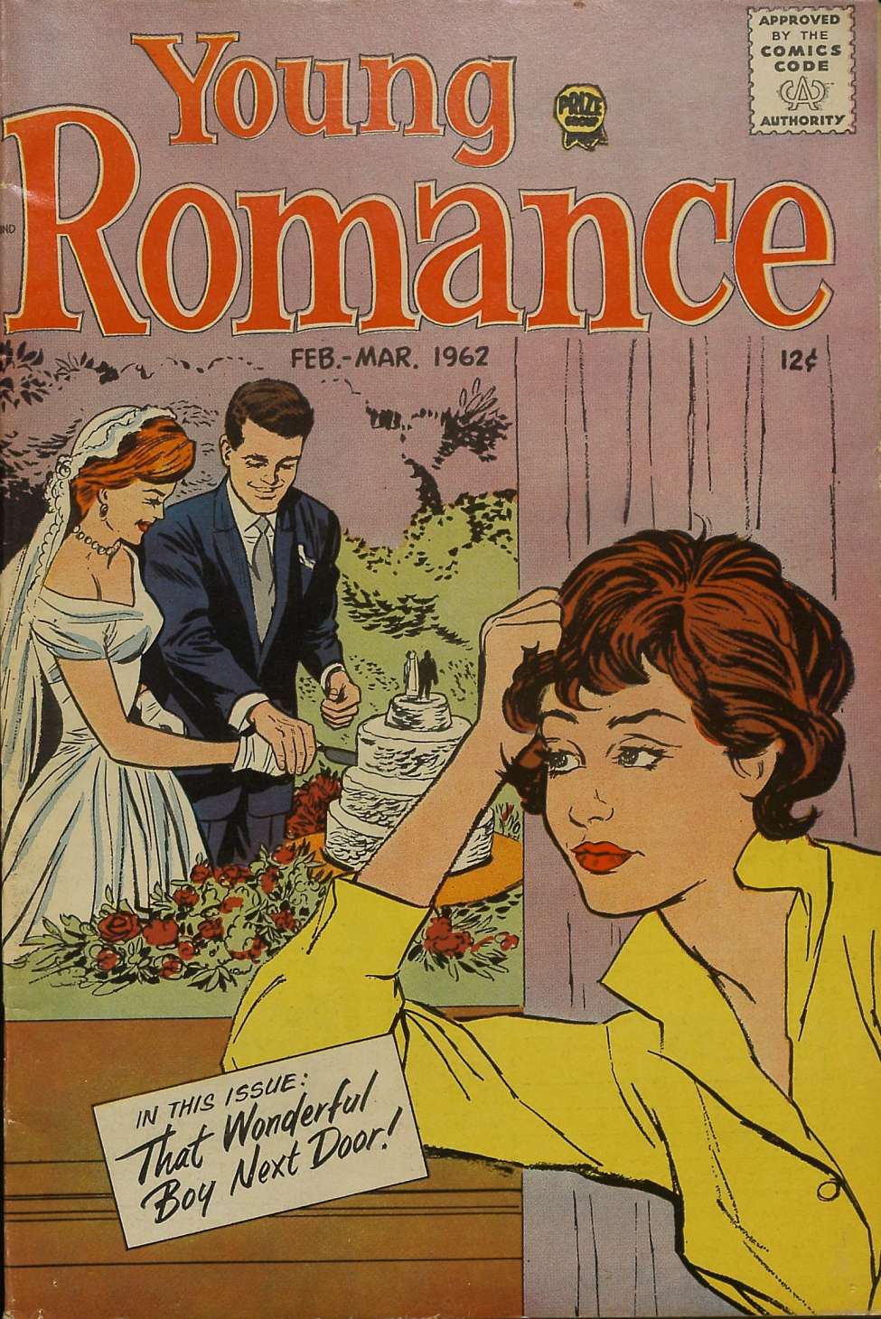 Comic Book Cover For Young Romance 116