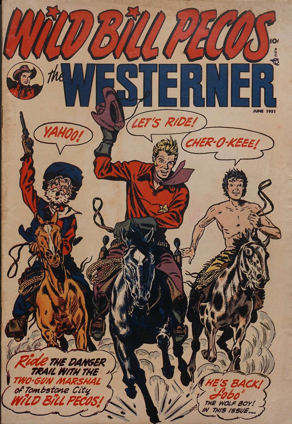 Comic Book Cover For The Westerner 37 (alt) - Version 2