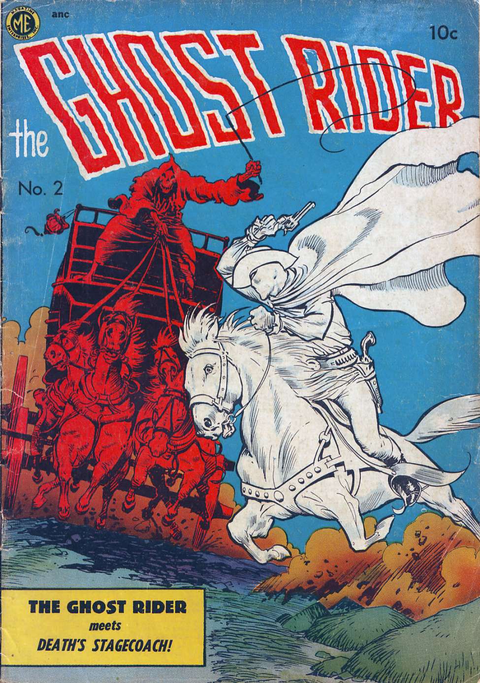 Comic Book Cover For Ghost Rider 2 - Version 1