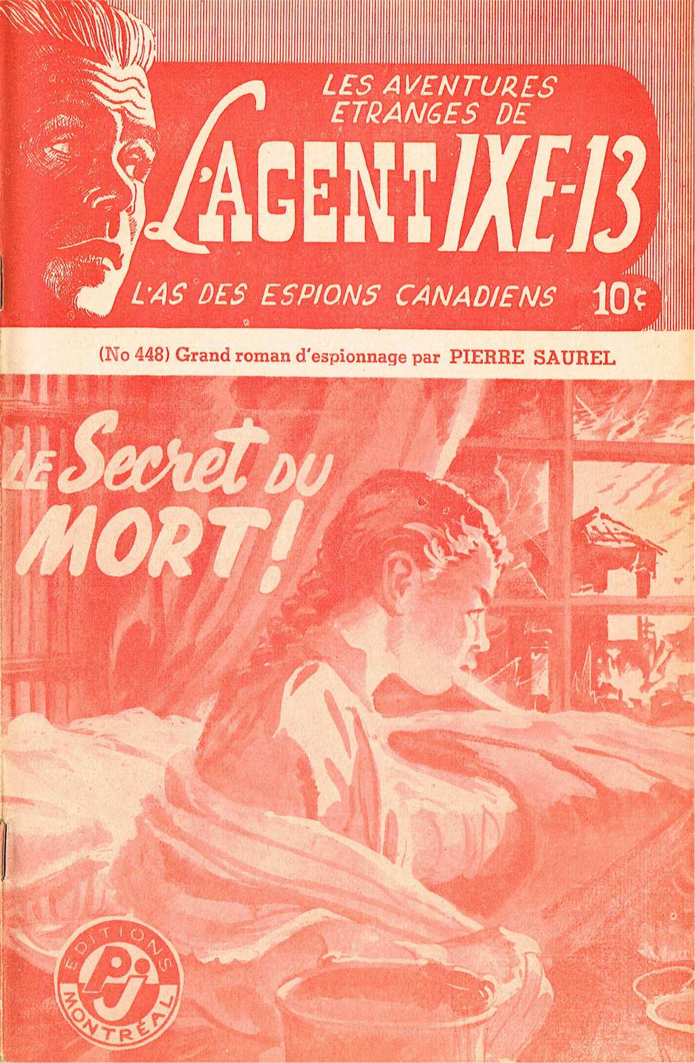 Book Cover For L'Agent IXE-13 v2 448 - Le secret du mort