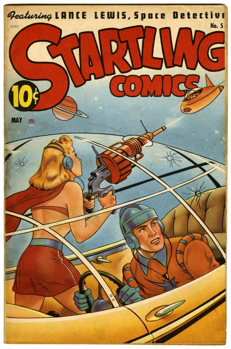 Book Cover For Startling Comics 51