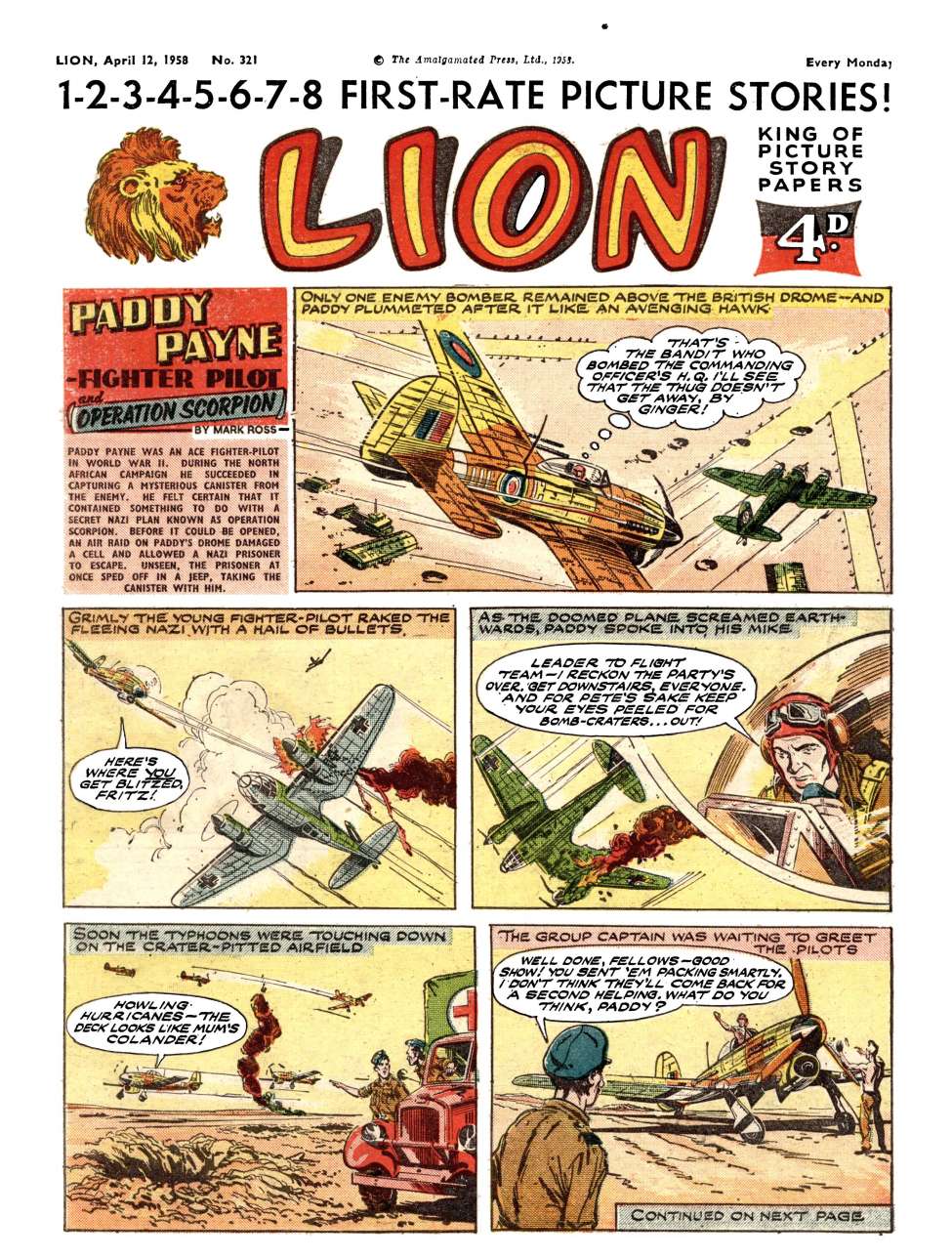 Book Cover For Lion 321