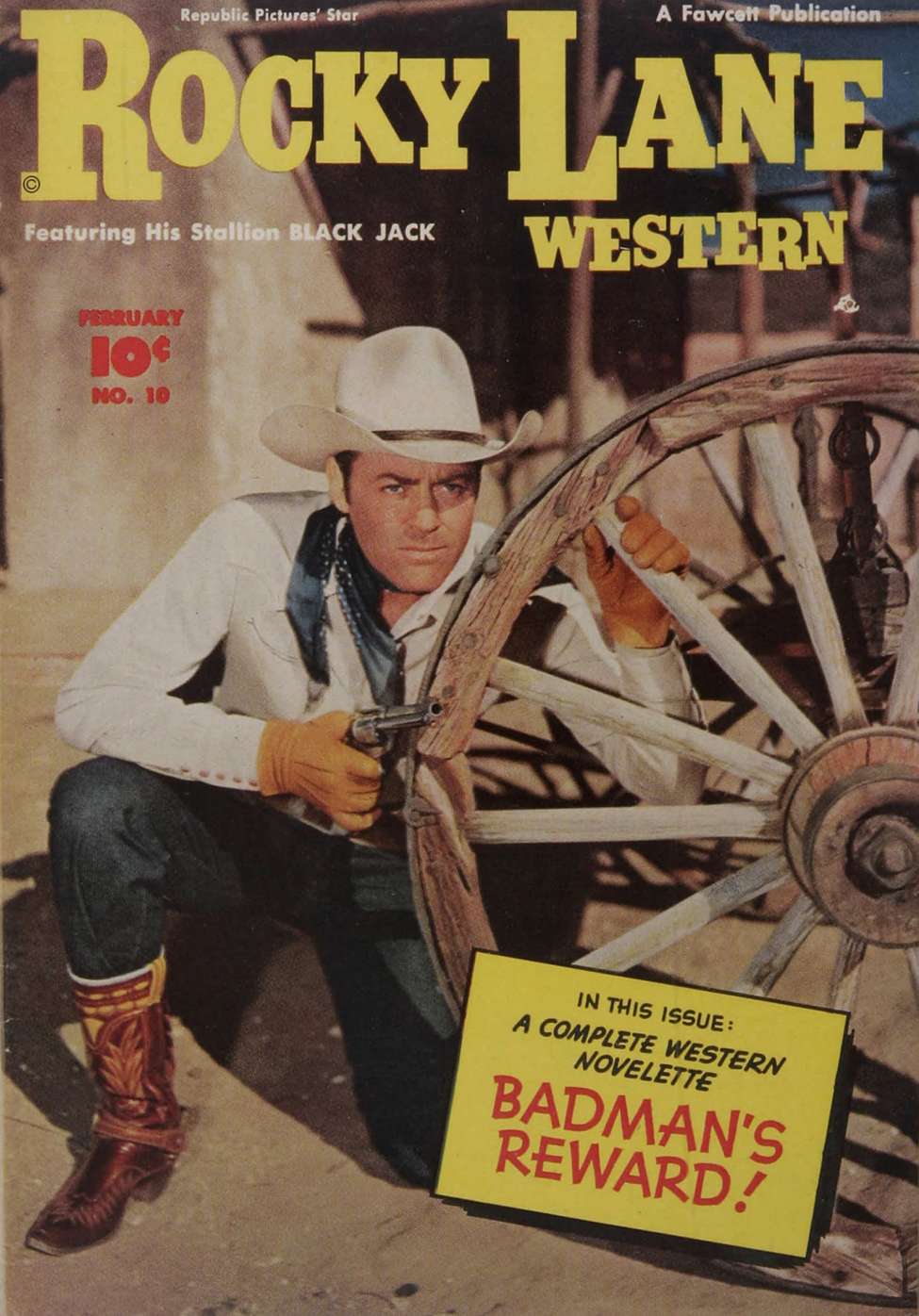 Book Cover For Rocky Lane Western 10