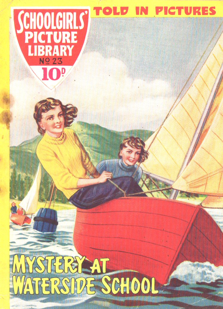 Comic Book Cover For Schoolgirls' Picture Library 23 - Mystery at Waterside School