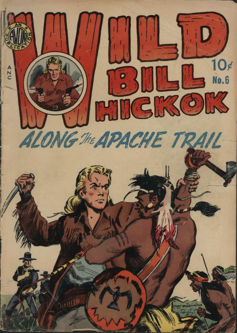 Comic Book Cover For Wild Bill Hickok 6