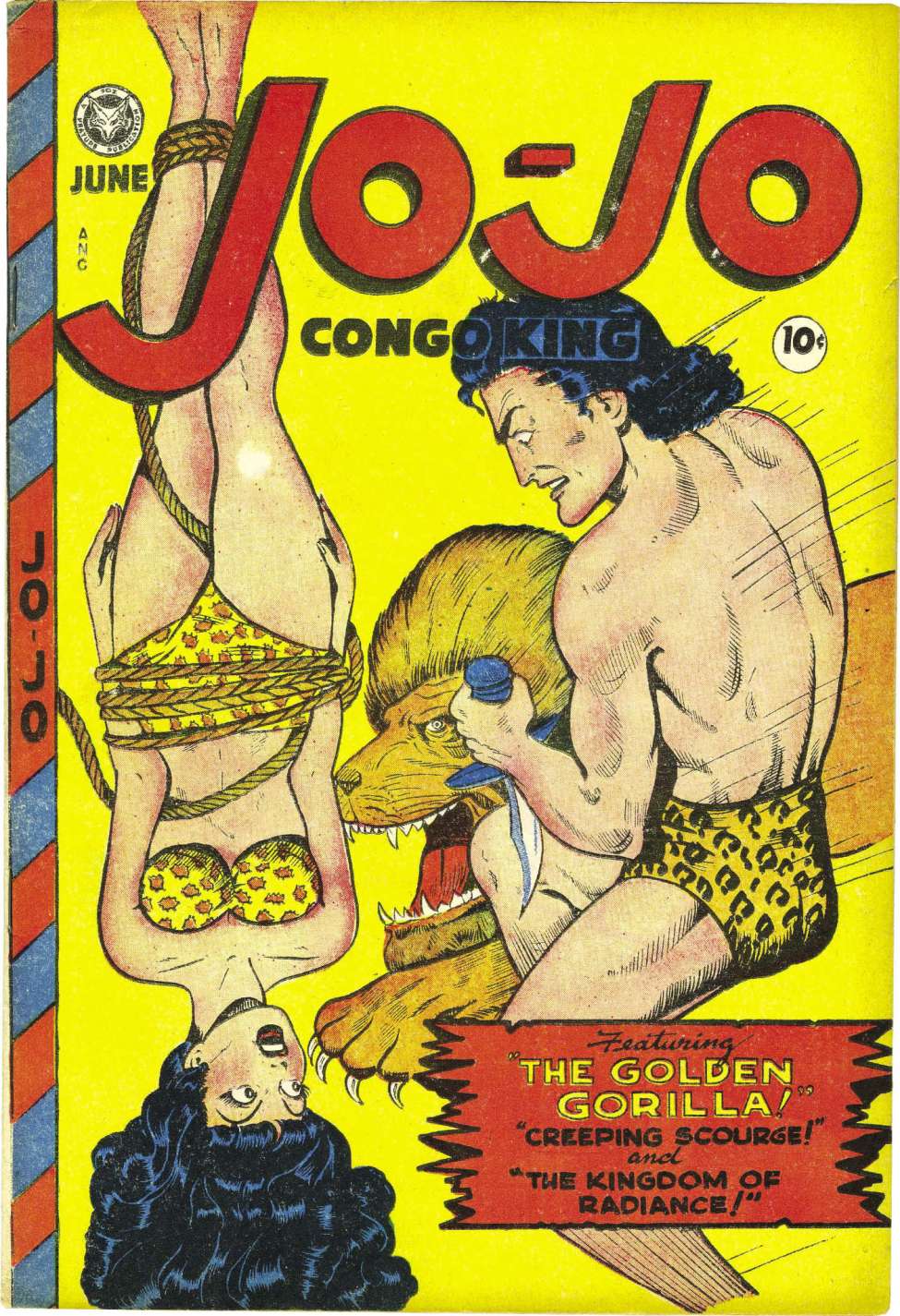 Comic Book Cover For Jo-Jo Comics 16