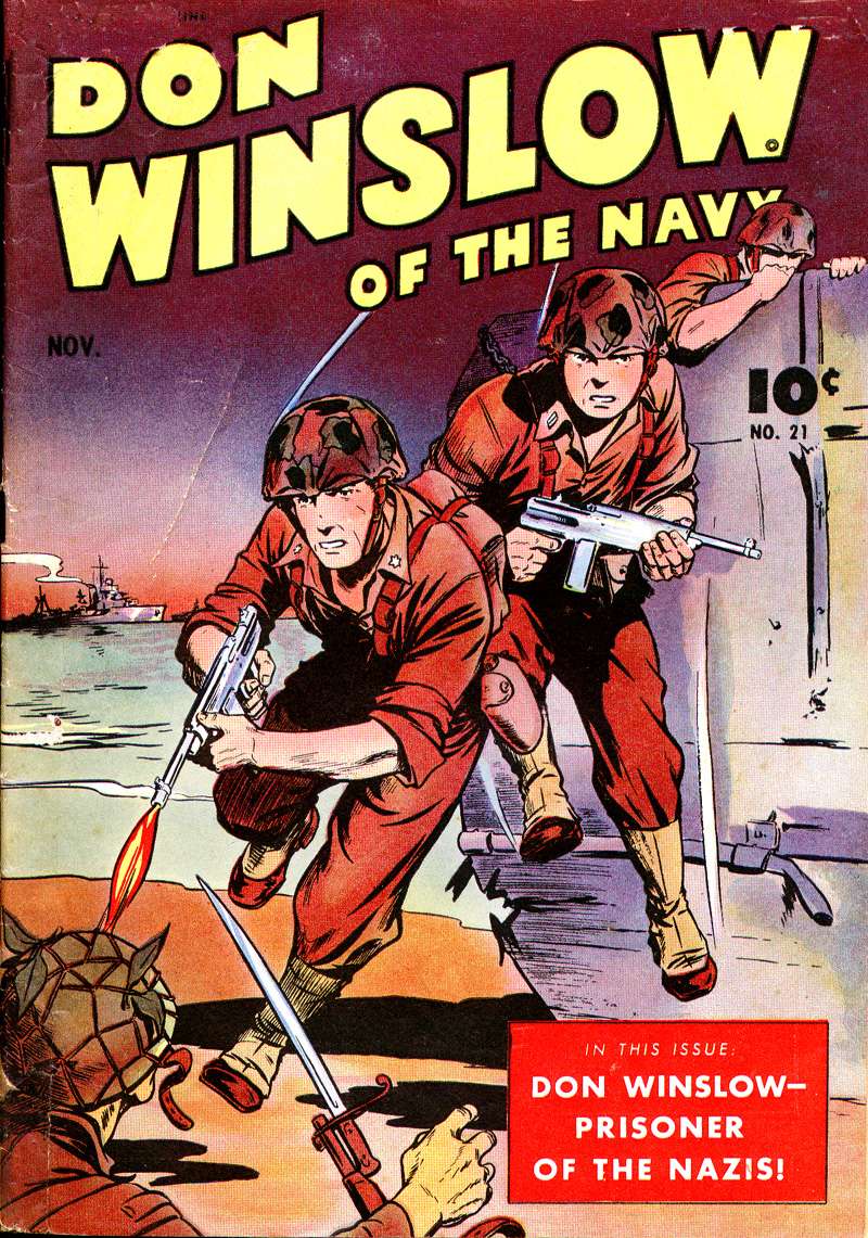 Comic Book Cover For Don Winslow of the Navy 21