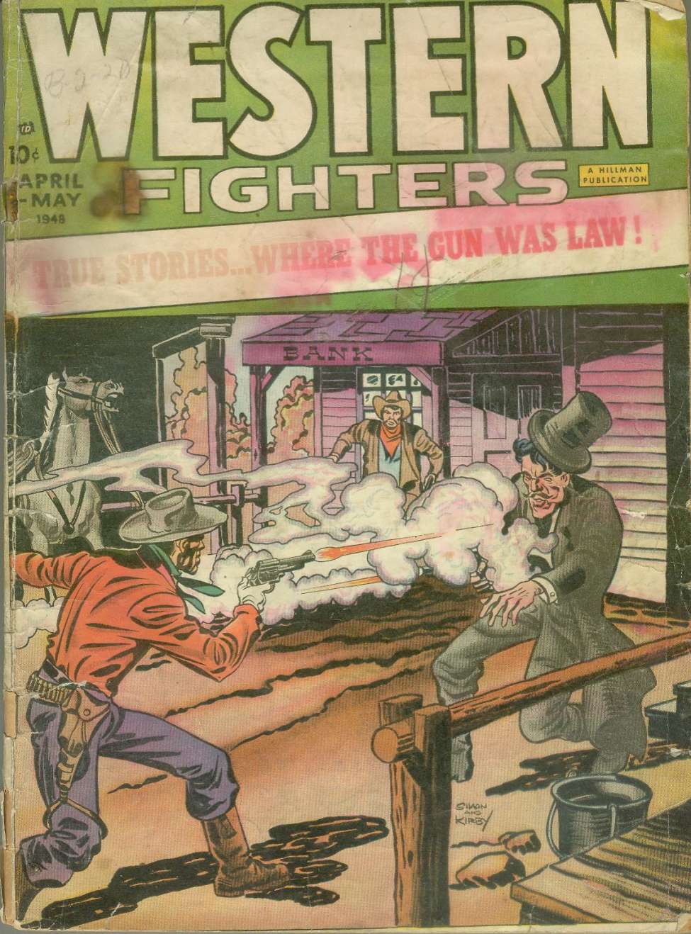 Comic Book Cover For Western Fighters v1 1