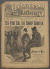 Cover For Beadle's Half Dime Library 1002 - Six-Foot Sol, the Sharp-Shooter