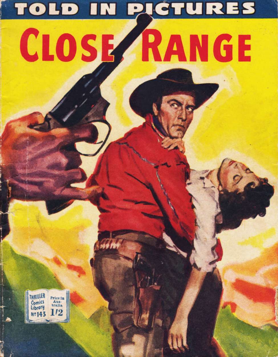 Book Cover For Thriller Comics Library 143 - Close Range