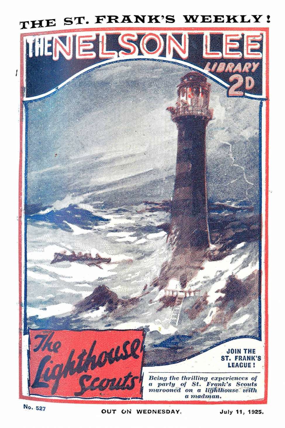 Book Cover For Nelson Lee Library s1 527 - The Lighthouse Scouts
