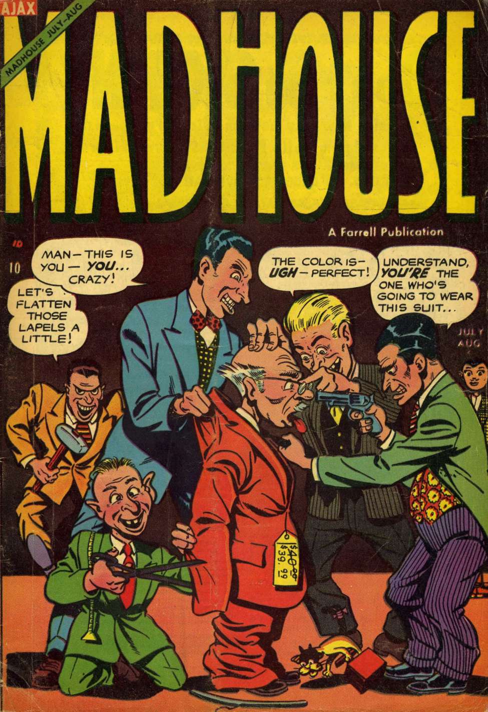 Book Cover For Madhouse 3