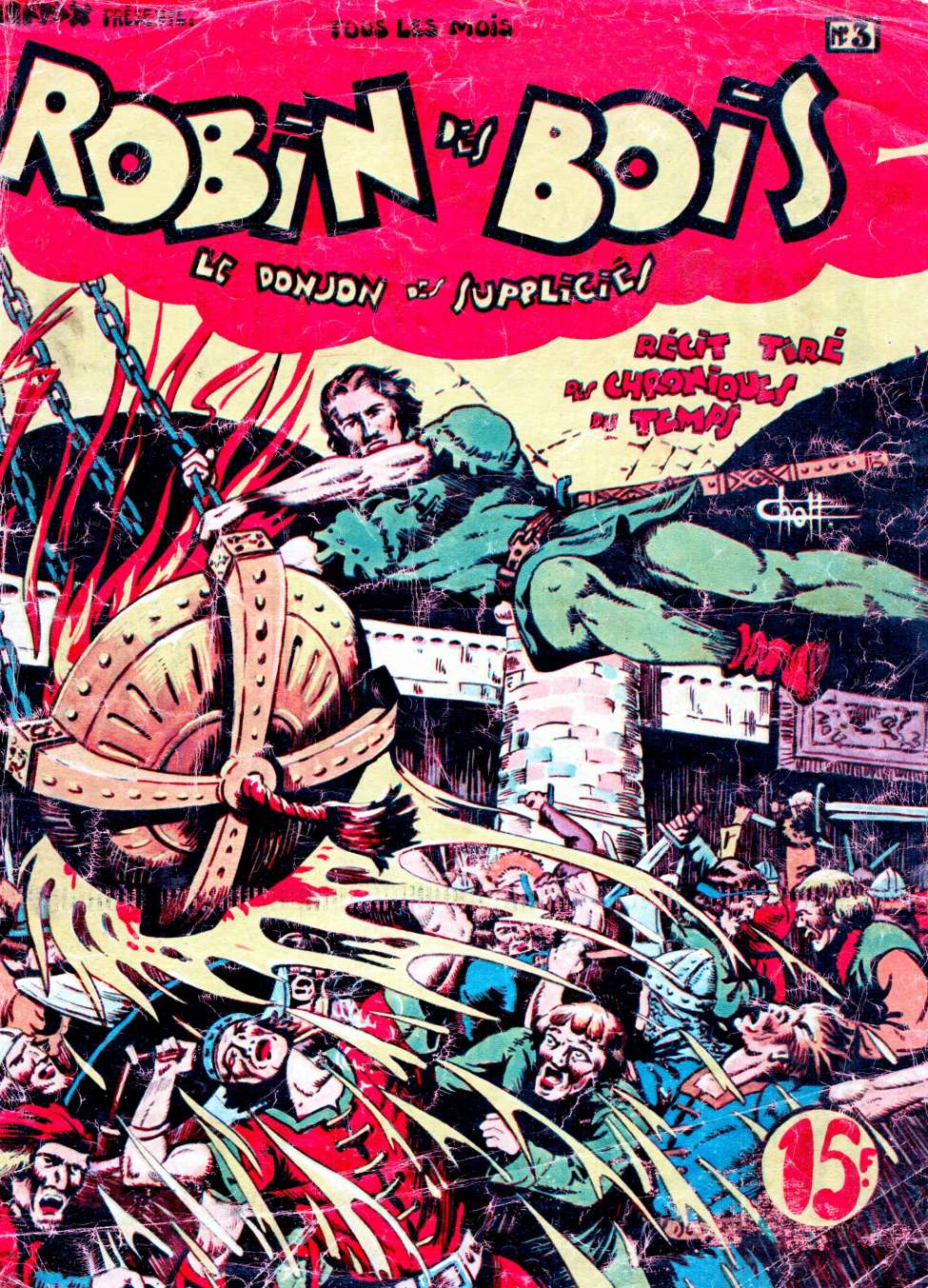 Book Cover For Robin des Bois 3 - Le donjon des suppliciés