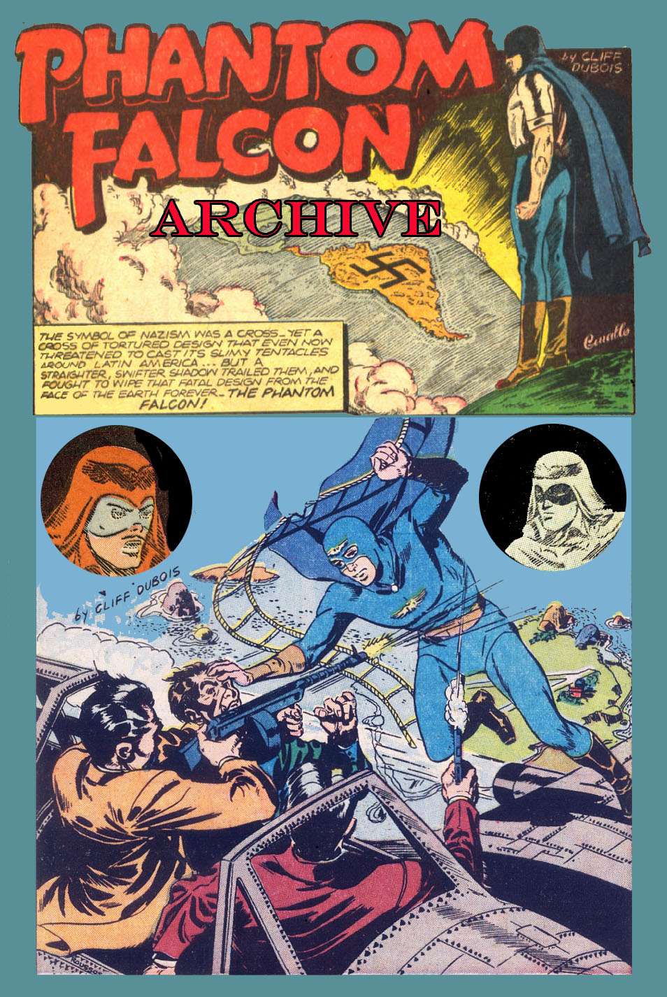 Comic Book Cover For Phantom Falcon Archive Pt.1