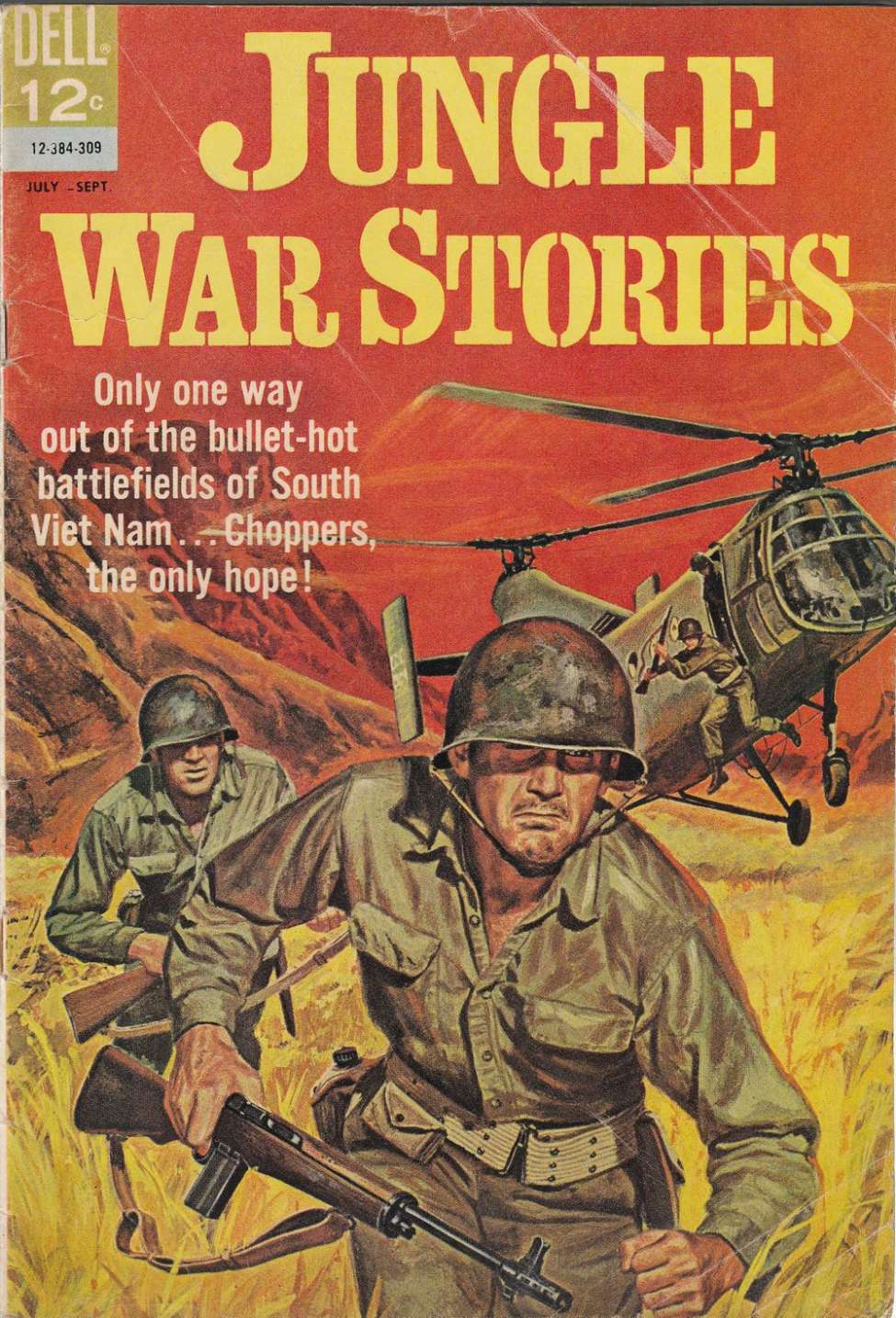 Comic Book Cover For Jungle War Stories 4
