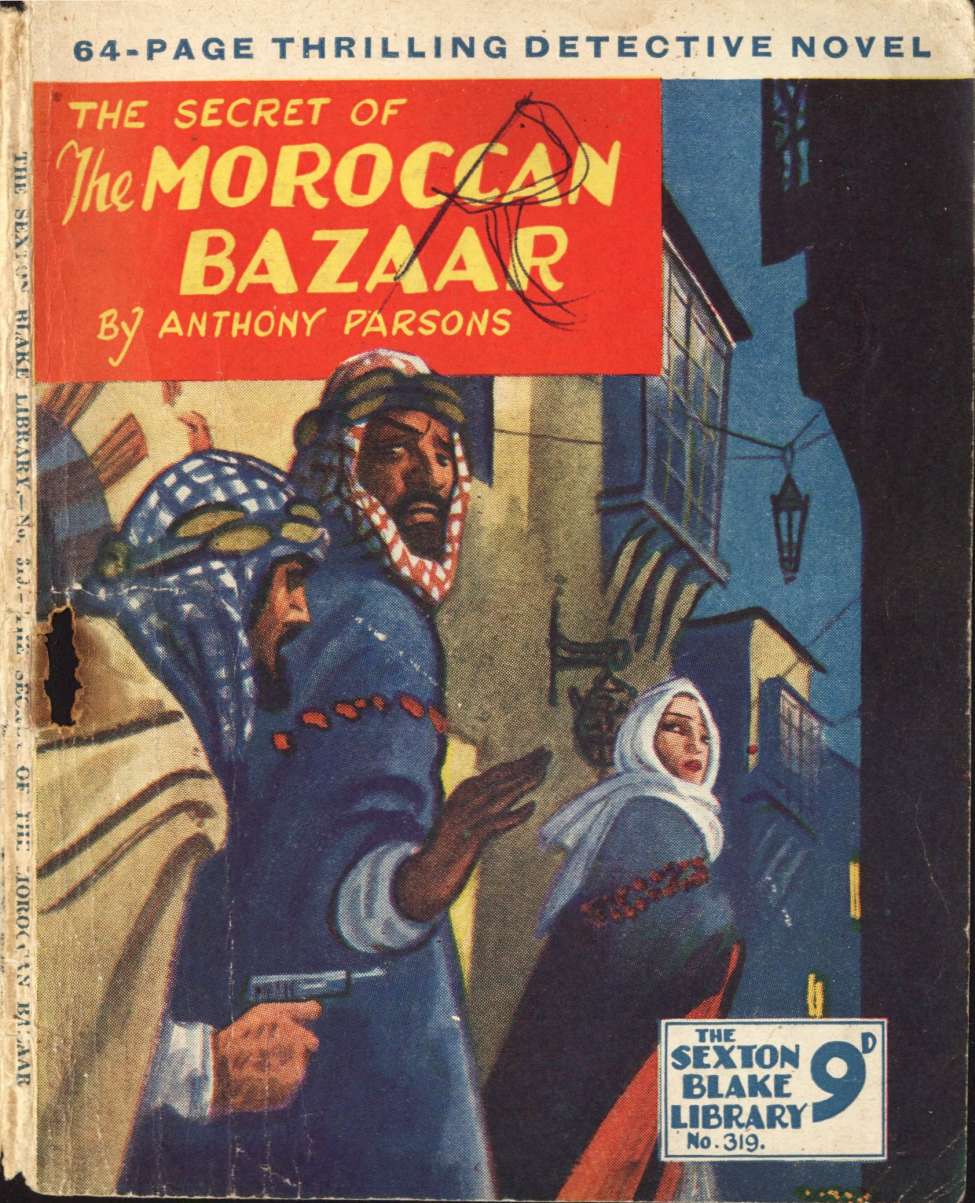 Comic Book Cover For Sexton Blake Library S3 319 - The Secret of the Moroccan Bazaar