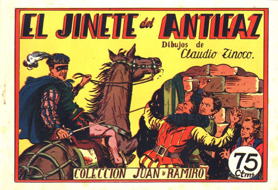 Comic Book Cover For Juan y Ramiro 3 - El Jinete del Antifaz