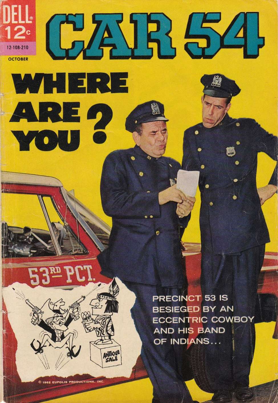 Comic Book Cover For Car 54, Where Are You? 3