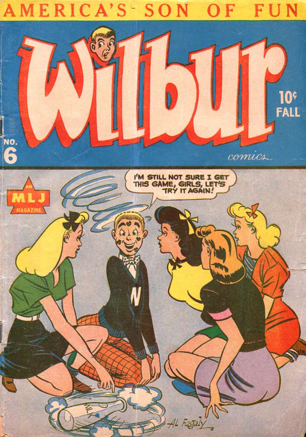 Book Cover For Wilbur Comics 6
