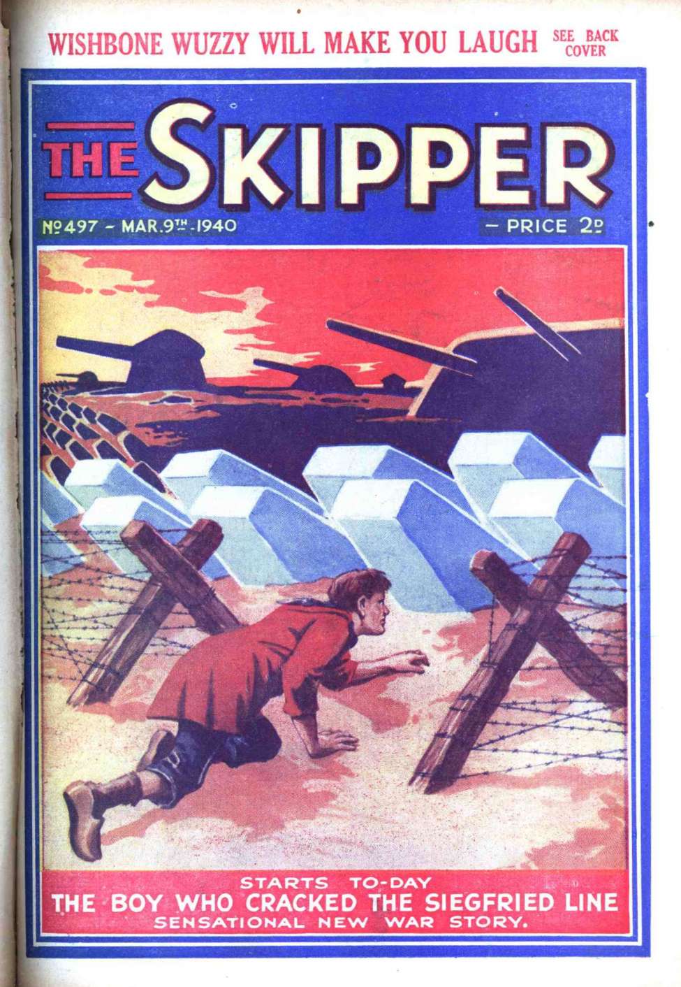 Comic Book Cover For The Skipper 497