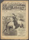 Cover For Beadle's Half Dime Library 451 - Colorado Kate