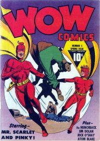Large Thumbnail For Wow Comics 5 - Version 2