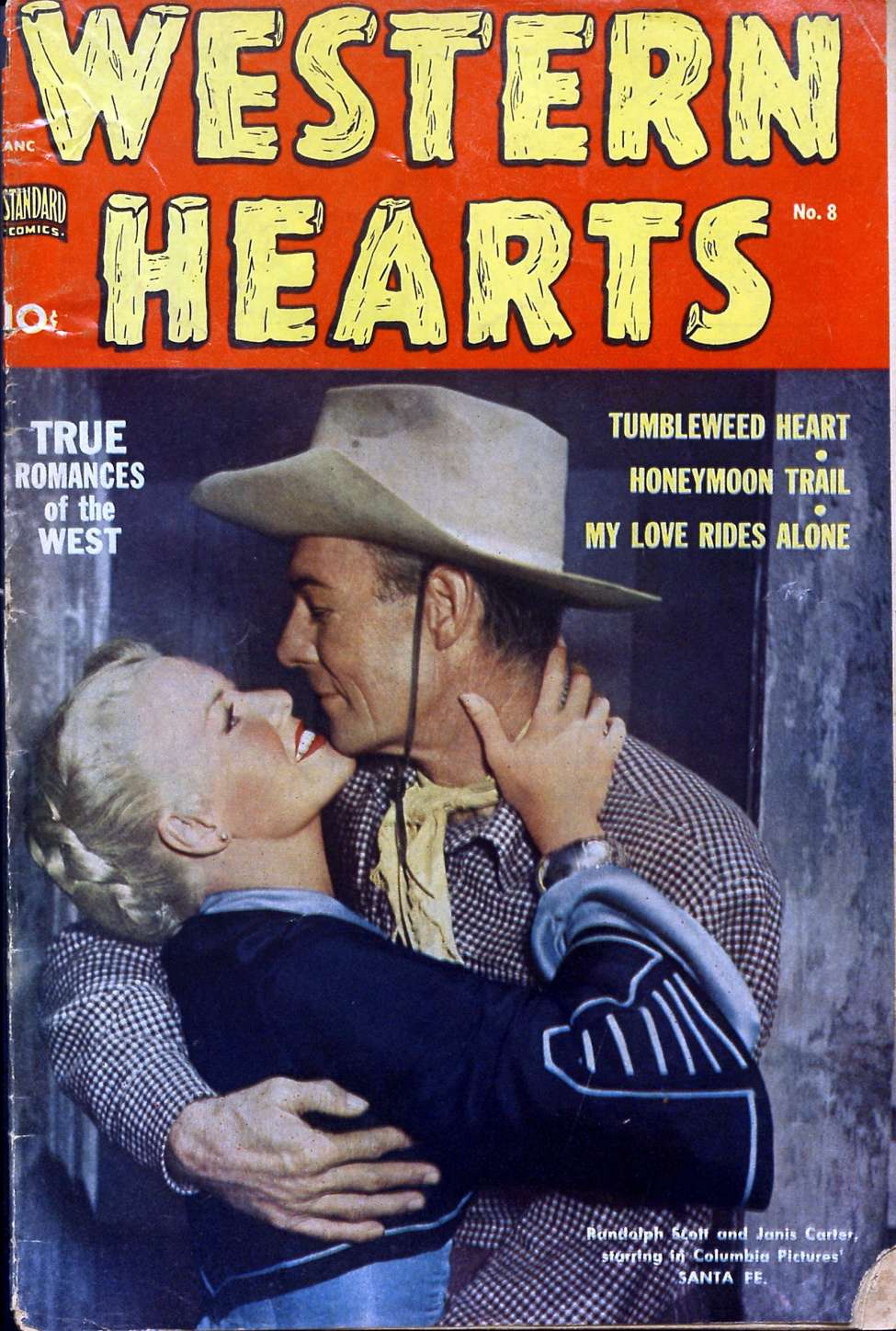 Comic Book Cover For Western Hearts 8