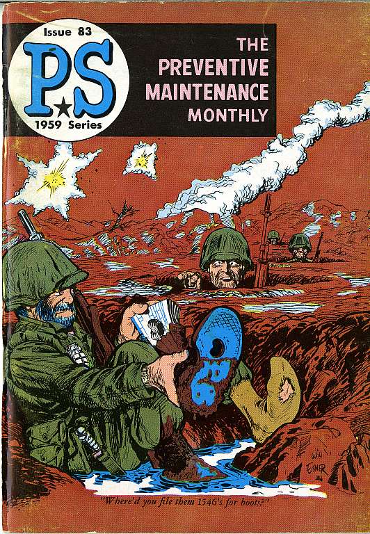 Comic Book Cover For PS Magazine 83
