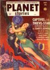 Cover For Planet Stories v4 12 - Captives of the Thieve-Star - James H. Schmitz