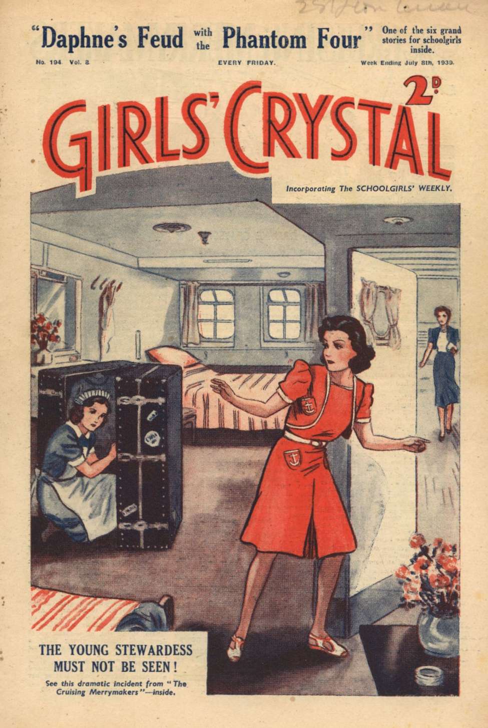 Comic Book Cover For Girls' Crystal 194 - Princess on Probation