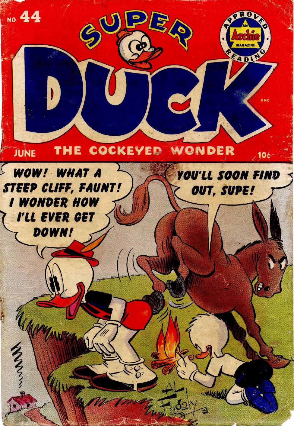 Comic Book Cover For Super Duck 44