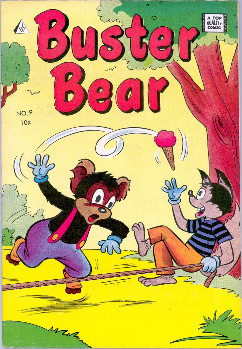 Comic Book Cover For Buster Bear 9