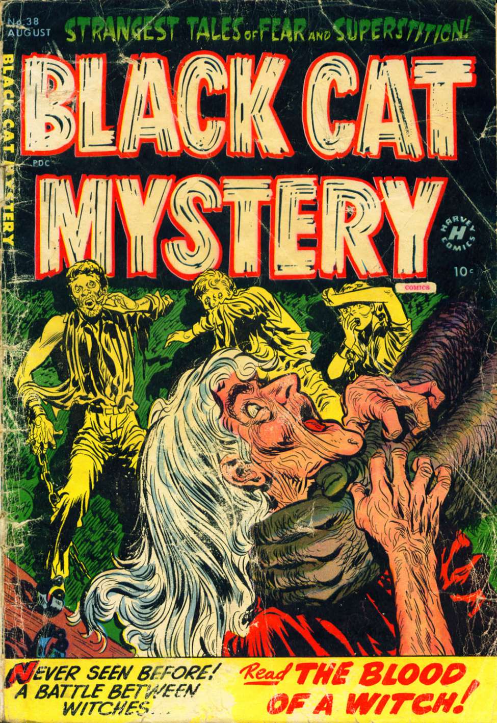 Comic Book Cover For Black Cat 38 (Mystery)