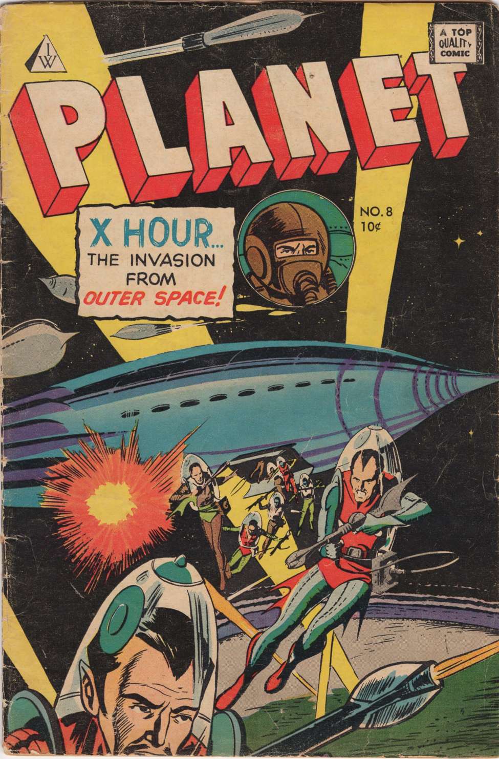 Book Cover For Planet Comics 8