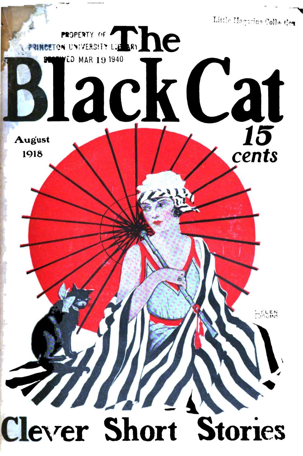 Book Cover For The Black Cat v23 11 - Putting on Arbutzoff - Weare Holbrook