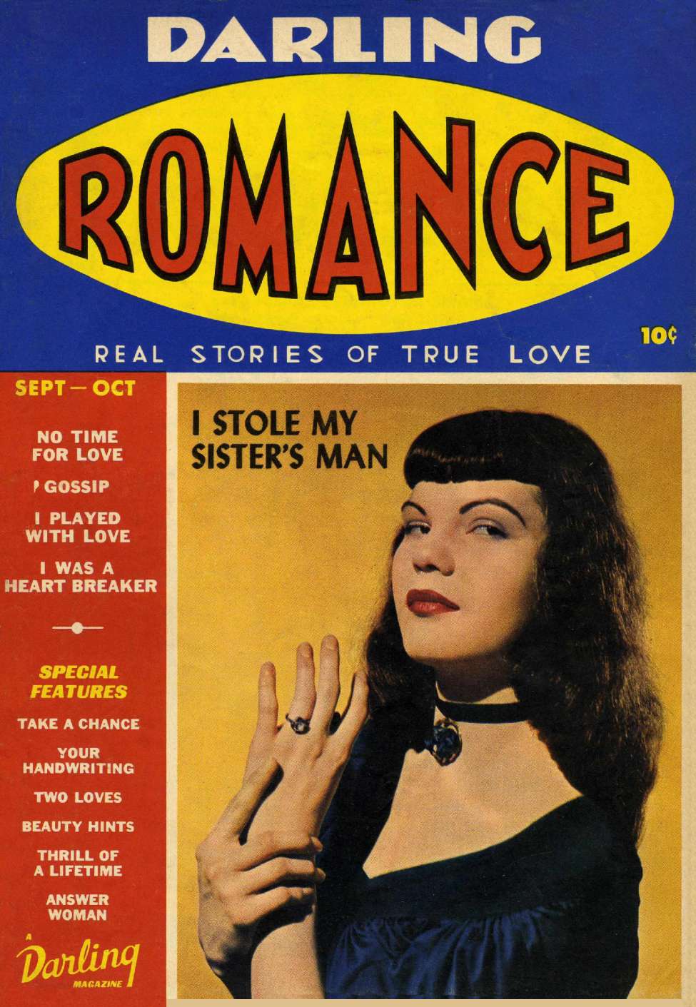 Comic Book Cover For Darling Romance 1