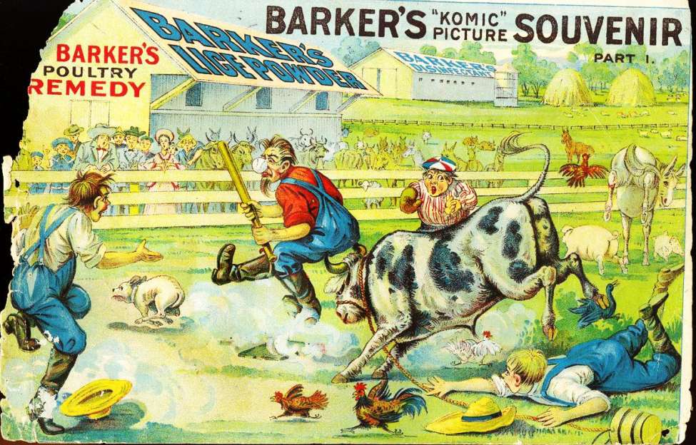 Comic Book Cover For Barker's Komic Picture Souvenir - Part 1