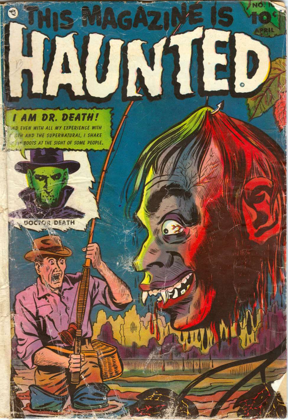 Comic Book Cover For This Magazine Is Haunted 10