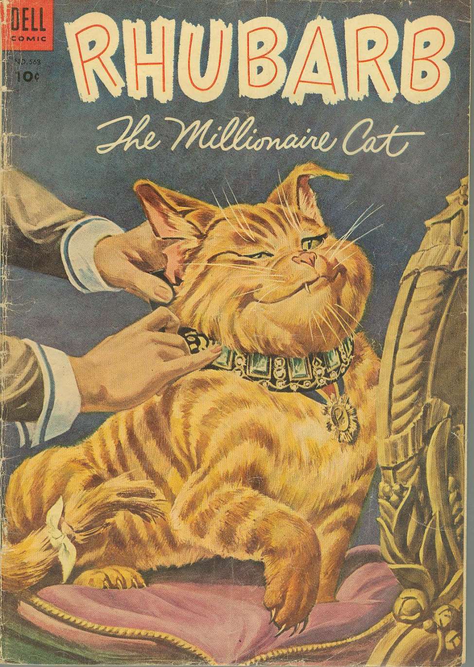 Comic Book Cover For 0563 - Rhubarb, The Millionaire Cat