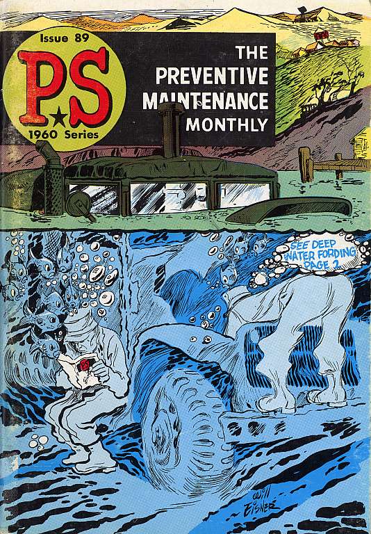 Comic Book Cover For PS Magazine 89