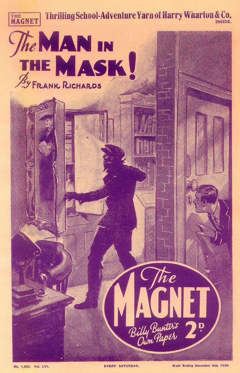 Comic Book Cover For The Magnet 1660 - The Man in the Mask!