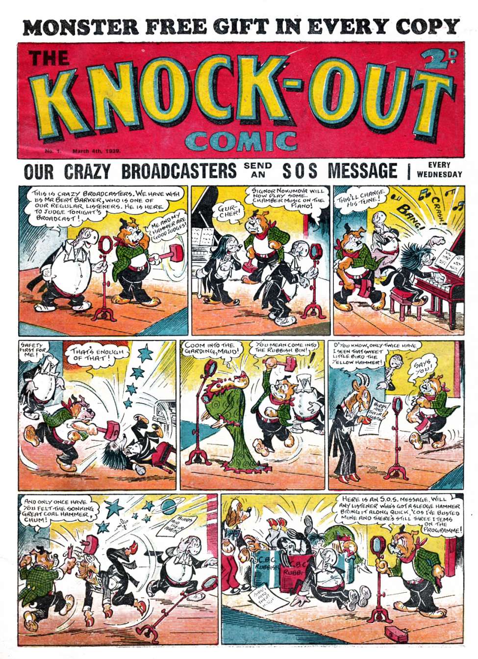 Comic Book Cover For Knockout 1