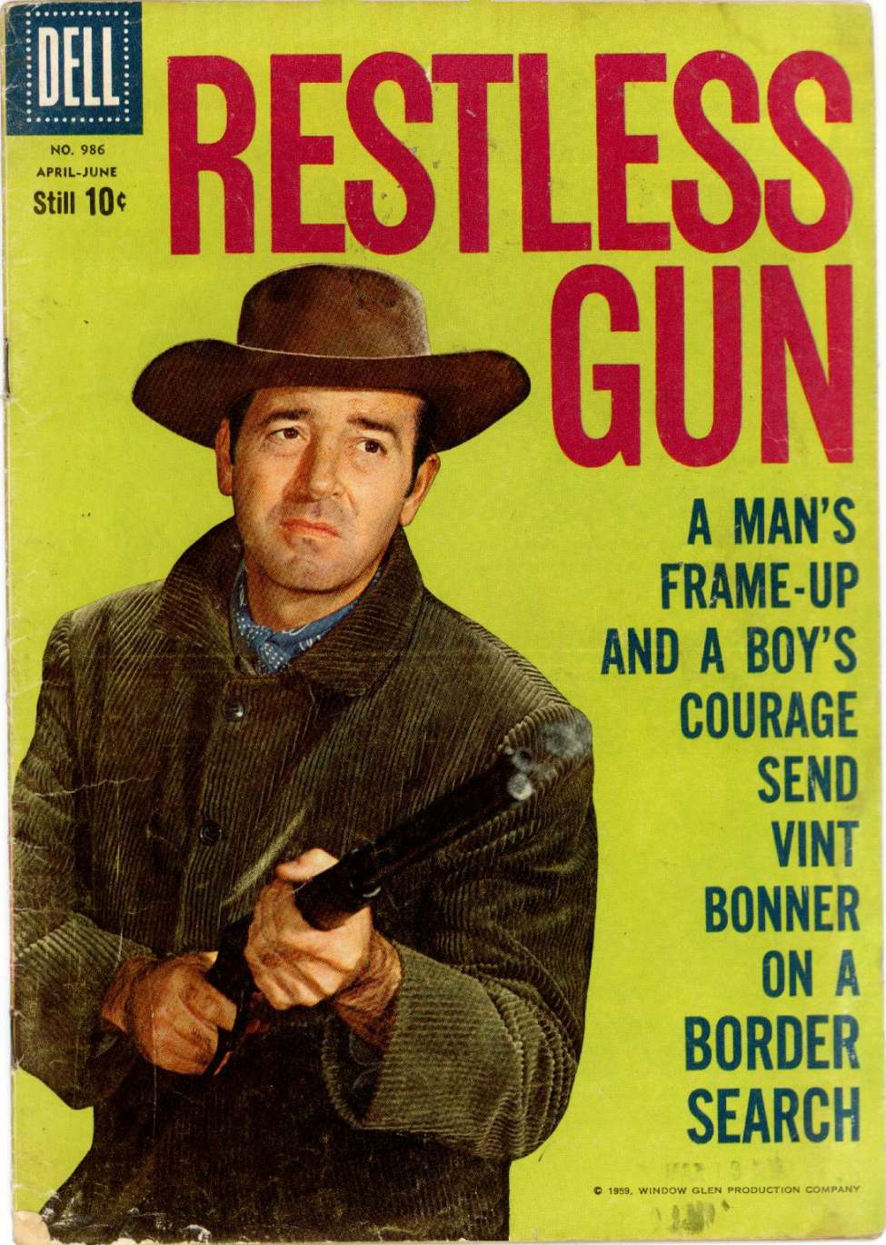Book Cover For 0986 - Restless Gun