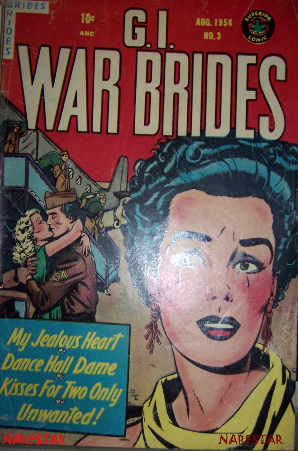 Comic Book Cover For G.I. War Brides 3 (digital camera)