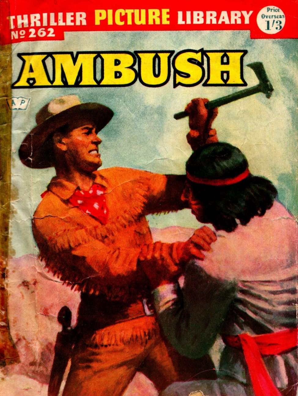 Book Cover For Thriller Picture Library 262 - Ambush