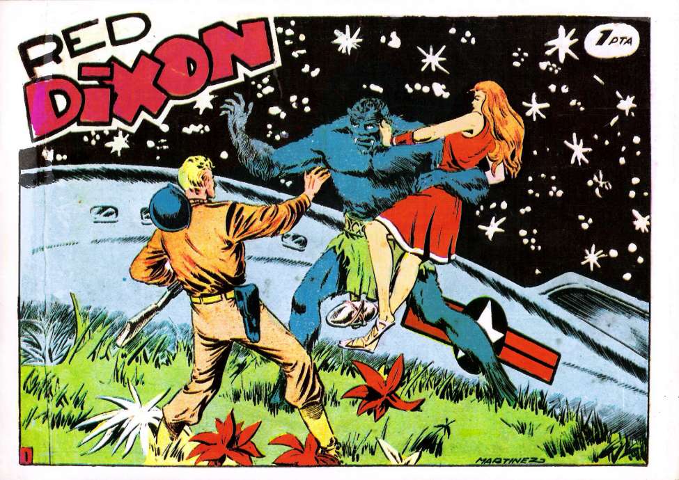 Comic Book Cover For Red Dixon 1 - Red Dixon